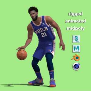 3D Joel Embiid Philadelphia 76ers NBA