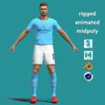 3D Rigged Kevin De Bruyne Manchester City 3D Rigged Kevin De Bruyne Manchester City