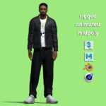 3D Rigged Snoop Dogg rapper