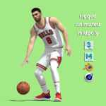 3D Zach La Vine Chicago Bulls NBA