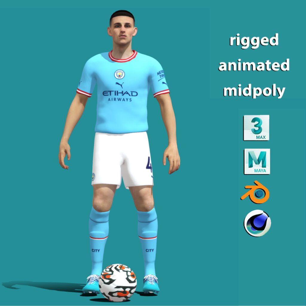 3D Rigged Kylian Mbappe France Worldcup 2022 3DPassion NET 3d-rigged-kylian-mbappe-france-worldcup-2022-3dpassion-net