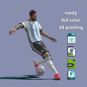 3D Print Lionel Messi Argentina