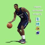 3D Rigged Dorian Finney Smith NBA