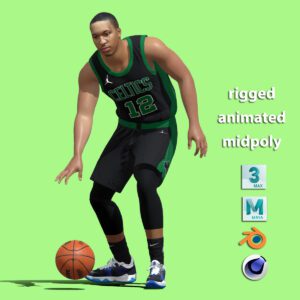 3D Rigged Grant Williams Boston Celtics NBA