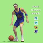 3D Klay Thompson Golden State Warriors NBA