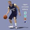 3D Luka Doncic Dallas Mavericks NBA