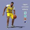 3D Rigged Anthony Davis Los Angeles Lakers NBA