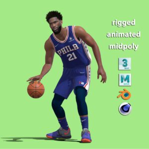3D Joel Embiid Philadelphia 76ers NBA