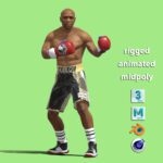 3D Rigged Mayweather
