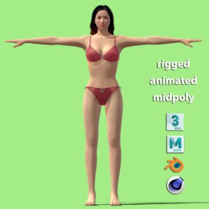 T-P Rigged Bikini Girl