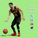 3D Rigged Trae Young Atlanta Hawks NBA