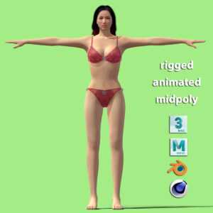 T-P Rigged Bikini Girl