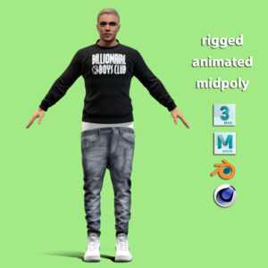 Home 32 T-P Rigged Justin Bieber