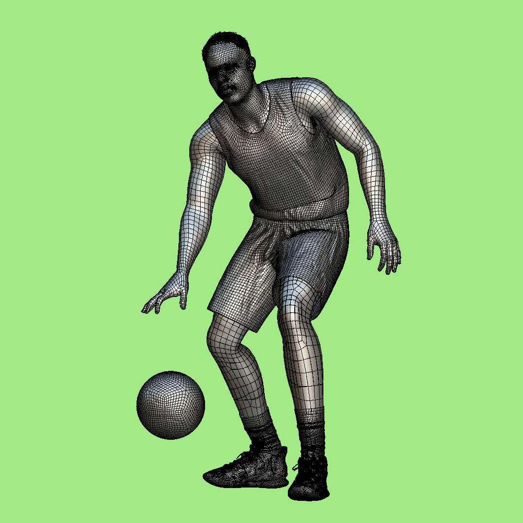 preview5 3D Rigged Desmond Bane Memphis Grizzlies NBA