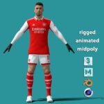 T-P Rigged Gabriel Martinelli Arsenal