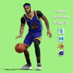 3D Gary Payton II Golden State Warriors NBA