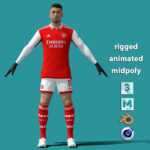 T-P Rigged Gabriel Martinelli Arsenal