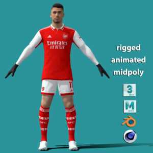 T-P Rigged Gabriel Martinelli Arsenal