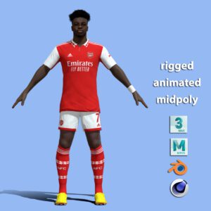 T-P Rigged Bukayo Saka Arsenal