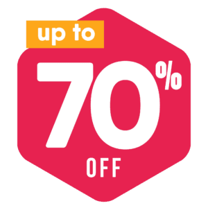 discount up to 70