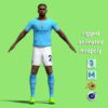 T-P Rigged Manuel Akanji Manchester City