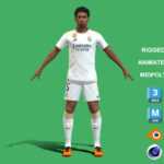 3D Rigged Jude Bellingham Real Madrid 2024
