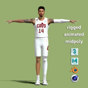 T-Pose Rigged Danny Green Cavs NBA