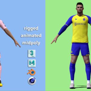 Pack 2 famous footballers