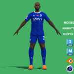 3D Rigged Kalidou Koulibaly Al-Hilal 2024