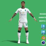 3D Rigged Roberto Firmino Al Ahli 2024