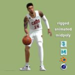3D Rigged Danny Green Cleveland Cavaliers NBA