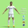 T-Pose Rigged Brahim Real Madrid 23/24