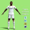 T-Pose Rigged Alaba Real Madrid 23/24
