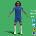 3D Rigged Marc Cucurella Chelsea 2024