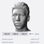 Roberto Firmino bust for 3D printing