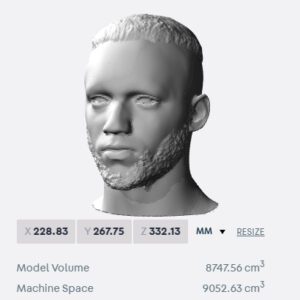 Joe Gomez bust for 3D printing
