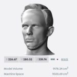 Jordan Henderson bust for 3D printing