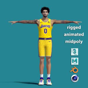 T-Pose Jalen Hood-Schifino Los Angeles Lakers