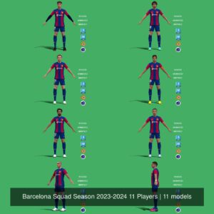 Barcelona Squad Season 2023-2024 21 Players