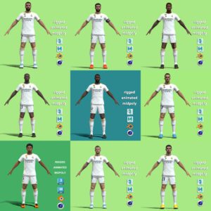 Real Madrid Squad Season 23/24 15 players