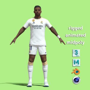 T-Pose Rodrygo Real Madrid 23/24