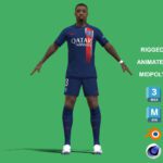 3D Rigged Presnel Kimpembe PSG 2024