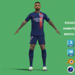 3D Rigged Layvin Kurzawa PSG 2024