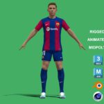 3D Rigged Fermin Lopez Barcelona 2024