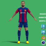 3D Rigged Inigo Martinez Barcelona 2024