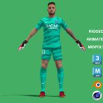 3D Rigged Arnau Tenas PSG 2024