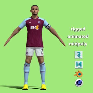 T-Pose John McGinn Aston Villa 23-24