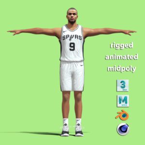 T-Pose Tony Parker San Antonio Spurs