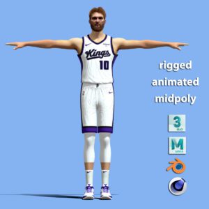 T-Pose Domantas Sabonis Sacramento Kings 23-24