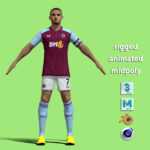 T-Pose John McGinn Aston Villa 23-24